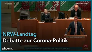 Sitzung NRW-Landtag "Verlässlichkeit und Verantwortung – mit klarem Kurs durch die Omikron-Welle"