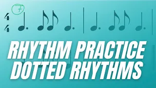 Clap Along Dotted Rhythms // Rhythm Practice Dotted Notes