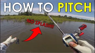 How to Pitch a Fishing Lure | Pitching Technique Explained for Beginners and Casting Tips