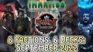 [GWENT 10.9] 6 Factions, 6 Decks: 10.8 September 2022 Decklists