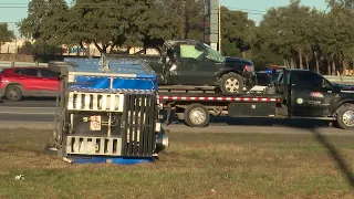 San Antonio couple’s dream food truck business destroyed in rollover crash