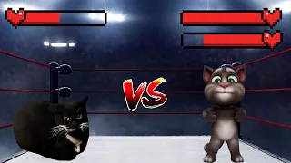 Maxwell cat vs Talking tom