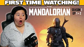 THE MANDALORIAN (Season 1, Episode 1 & 2) Reaction! | FIRST TIME WATCHING!