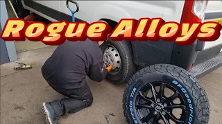 New Rogue Wheels & Tyres - Peugeot Boxer / Relay / Ducato / Promaster - Camper Van Conversion | EP08