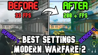 Best PC Settings for COD Modern Warfare 2 (SEASON 4)  (Optimize FPS & Visibility)