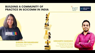Building a Community of Practice in SciComm in India | The SciComm Huddle 2021