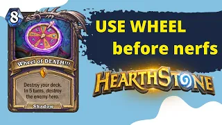 Play Wheel Warlock before it gets nerfed! | Legend Standard Hearthstone - Whizbang