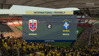 Norway vs Brazil (07/10/2022) International Friendlies FIFA 23