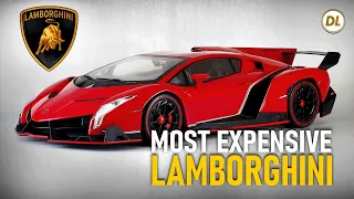 The TOP 10 Most Expensive Lamborghini's for 2023