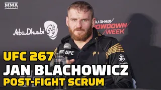 Jan Blachowicz: 'I Will Come Back...I'm Not A Quitter, Not A Coward' | UFC 267 | MMA Fighting