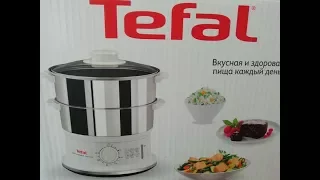 Моя новая пароварка Tefal Convenient Series VC145130. Тестируем и варим манты.