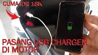 Pasang USB Charger Di Motor