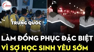 Sợ học sinh yêu sớm, trường thiết kế đồng phục đặc biệt khiến phụ huynh cảm thán | Vnews