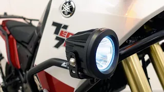 Motorcycle Auxiliary Lights - Install and Review of the Denali DR1 LED Lights on a Yamaha Ténéré 700