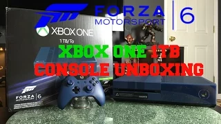 Xbox One Forza Motorsport 6 Limited Edition 1TB Console Unboxing