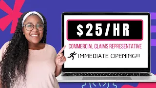 HIGH PAY WORK FROM HOME JOB | $25 PER HOUR | IMMEDIATE OPENINGS!