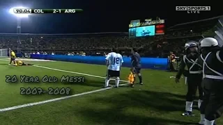 The 20 Year Old Messi ► Pure Dribbling Skills 2007/2008