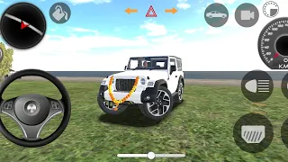 Dollar song sidhu musewala real Indian new model red thar offroad village driving gameplay 🚘