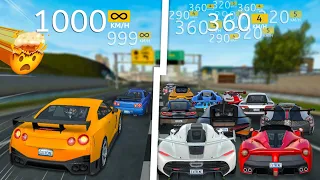 Extreme Car Driving Simulator || ALL CAR'S VS TWO JDM 🤯
