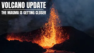 The Magma is at a Depth of About 10 km Now - Eruption Before Christmas?