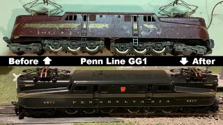 Penn Line HO GG1 Restoration and Review