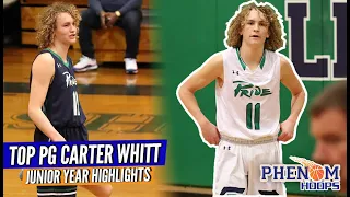 HIGHLIGHTS: 6'3" Carter Whitt STAYS in 2021; NC's TOP PG Junior Season Highlights!