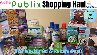 Publix Shopping Haul 8/26 | 31 Items for $6.55 | Free Yogurt & Creamer