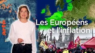 Les Européens et l’inflation - Le Dessous des cartes - L’Essentiel | ARTE