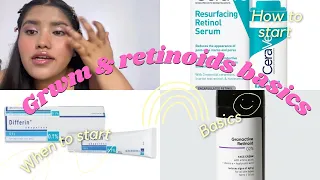 Retinoids basics | how to use retinol for beginners | beginners guide to Retinoid | Tretinoin basics