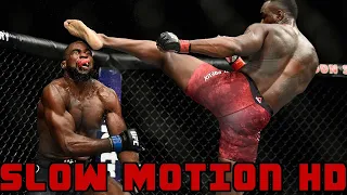 Ovince Saint Preux Head Kick Knockout Vs Corey Anderson - Slow Motion HD