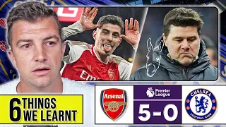 6 THINGS WE LEARNT FROM ARSENAL 5-0 CHELSEA