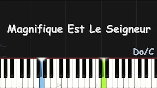 Nicolas Ternisien - Magnifique Est Le Seigneur | EASY PIANO TUTORIAL BY Extreme Midi