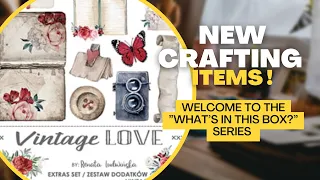 3 great new releases by Craft O Clock: Vintage Love, Vintage Sky and Spring Charm