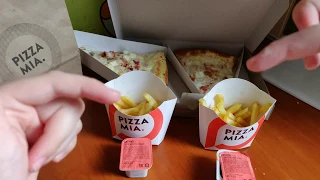 Pizza MIA Распаковка | Я не знаю что внутри!!!😲😲😲😲😃😯😯😯