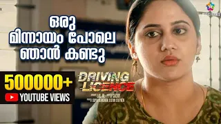 ഒരു മിന്നായം പോലെ ഞാൻ കണ്ടു |Driving Licence Movie Scene |Prithviraj Sukumaran , Suraj Venjarammoodu