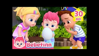 Surprise Dino Egg Song and More  Bebefinn Nursery Rhymes for Kids1080p