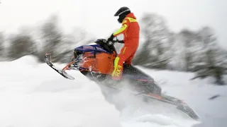 Snowmobile Yamaha B-TX 153 and BRP 900 Ace Turbo | snowmobile review