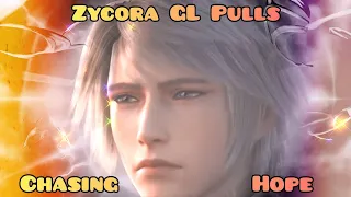 [DFFOO GL ZYCORA] Hope LD pulls gold compilation, FFXIII = Chase LD 💕 Let's go!