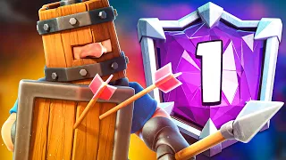 😱🥇PLATZ 1 DER WELT spielt NUR DIESES DECK... (unglaublich stark) | Clash Royale Deutsch