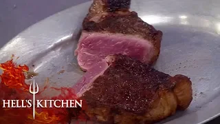 Raw Steak Leaves Gordon Ramsay Speechless | Hell's Kitchen