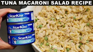 How To Make Tuna Macaroni Salad