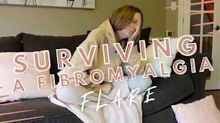 SURVIVING A FRIBROMYALGIA FLARE - what fibromyalgia feels like - VLOG