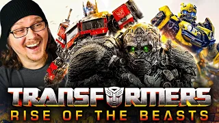 **THEY'RE DOING IT** TRANSFORMERS RISE OF THE BEASTS MOVIE REACTION | First Time Watching | Review