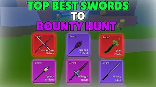 TOP Best Swords to bounty hunt with in Blox Fruits Update 20