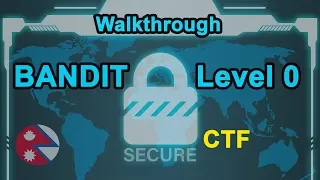 [Kali Linux] CTF Bandit : Level 0 [Over the wire]