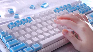 ASMR 15 Keyboards Typing Sounds 2H for Studying & Works🌞 (Lubed, Custom Keyboards)