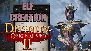 Divinity: Original Sin 2 - Elf Character Creation