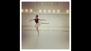 Very Impressive 👏🏼 @yasmine naghdi    Who likes hopping on pointe  👇🏼    #balletvideopostme