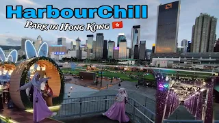 HarbourChill Park in Hong Kong // Victoria Harbour // The Route Full Guide