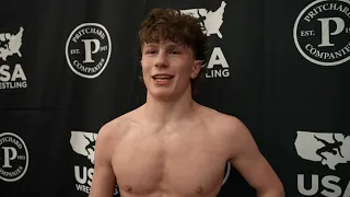 Joseph Jeter, 71 kg U17 Greco-Roman champion | 2024 U.S. Open